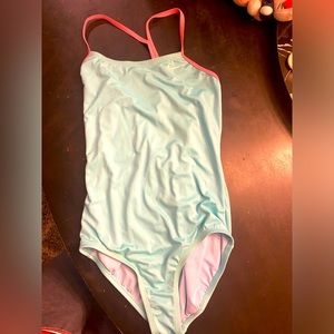 A swim suit for girls size 12